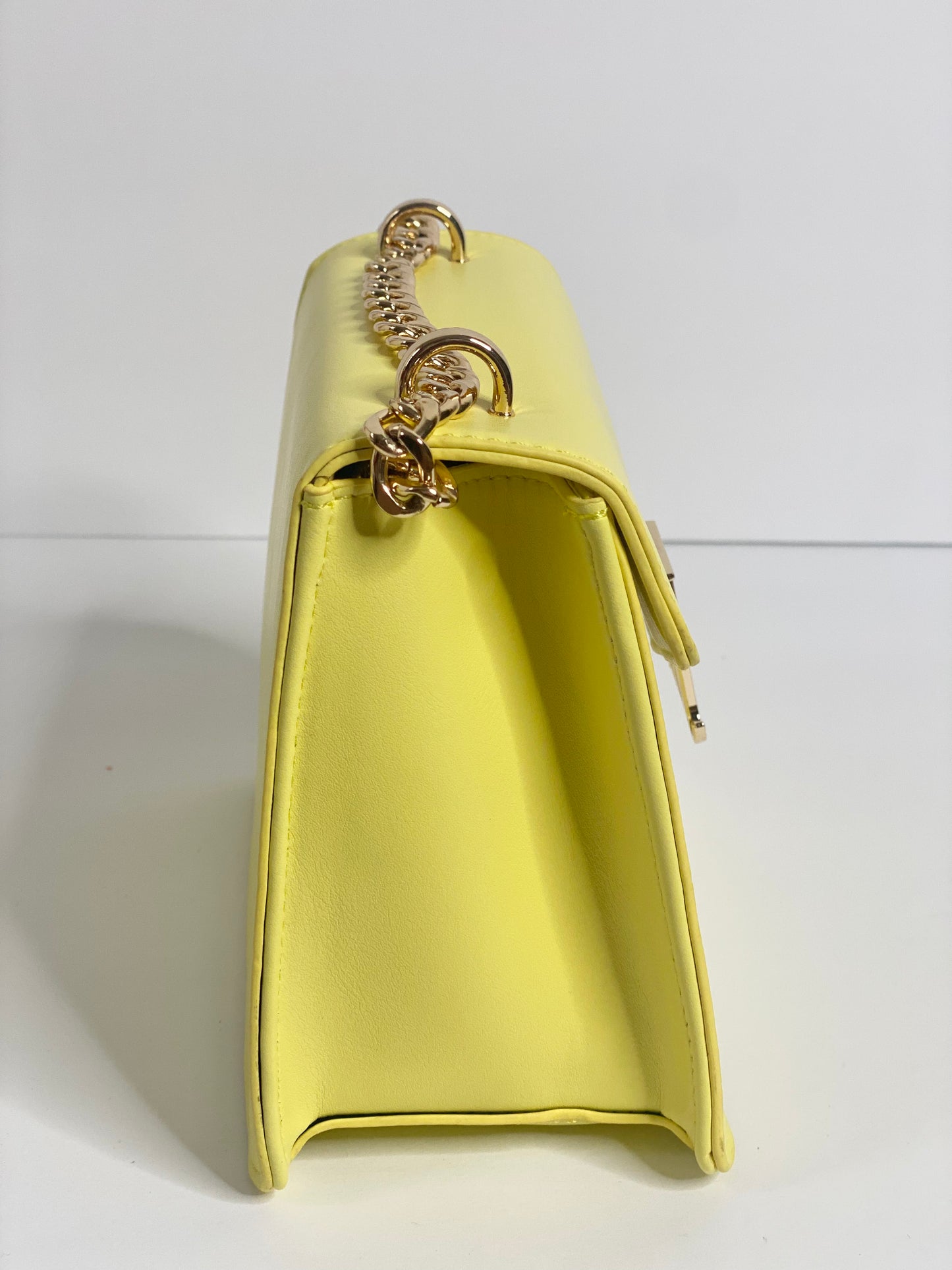 Yellow Signature Chain JL Bag