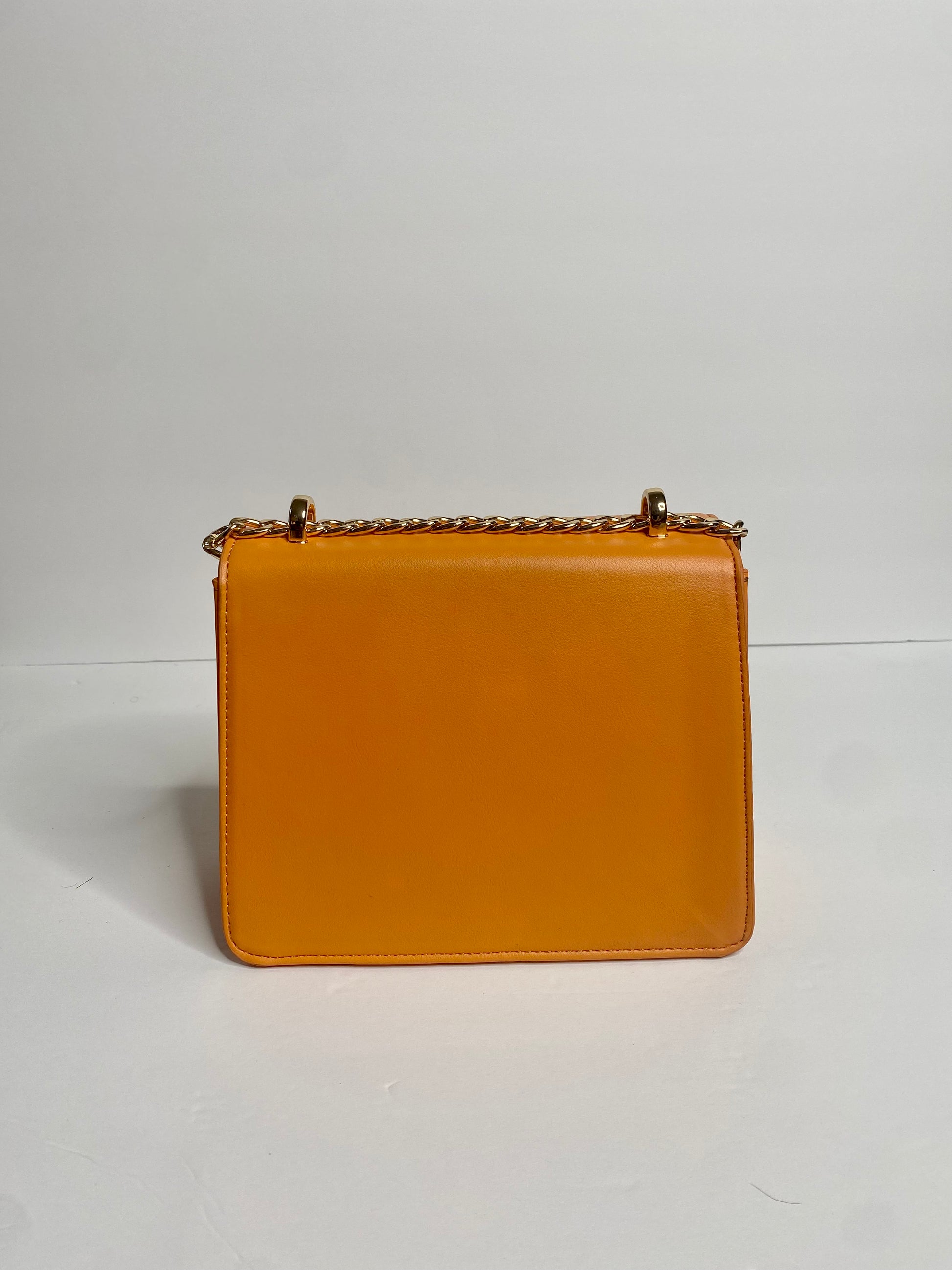 Orange Signature Chain JL Bag – J LUXE